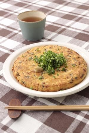 豆腐のふわふわお好み焼き