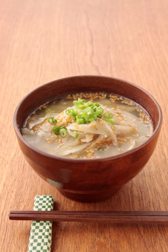 ごぼうのごまみそ汁