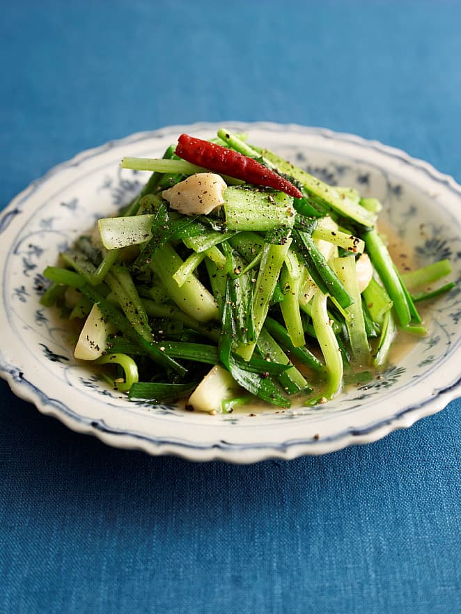 青菜炒め
