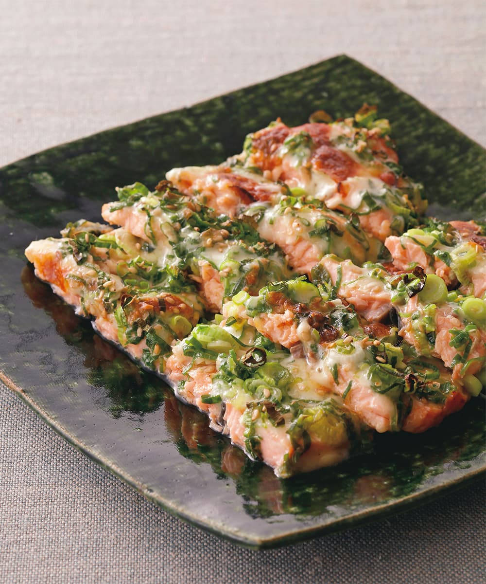 鮭の和風チーズ焼き