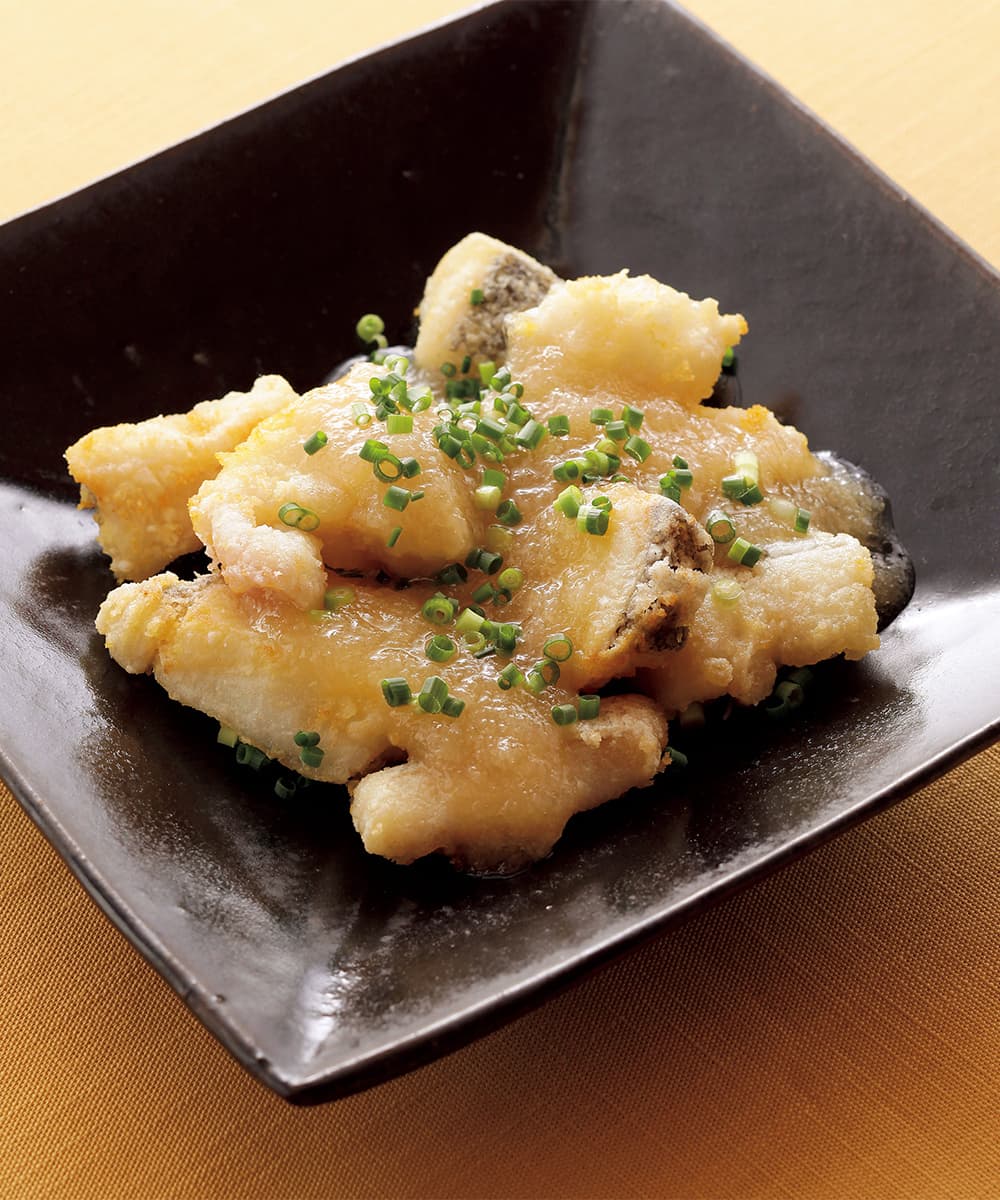 たらのから揚げおろしあんかけ