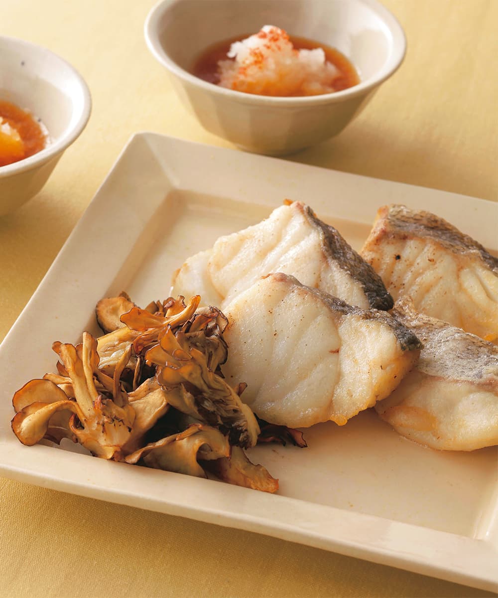 たらのから揚げ みぞれポン酢