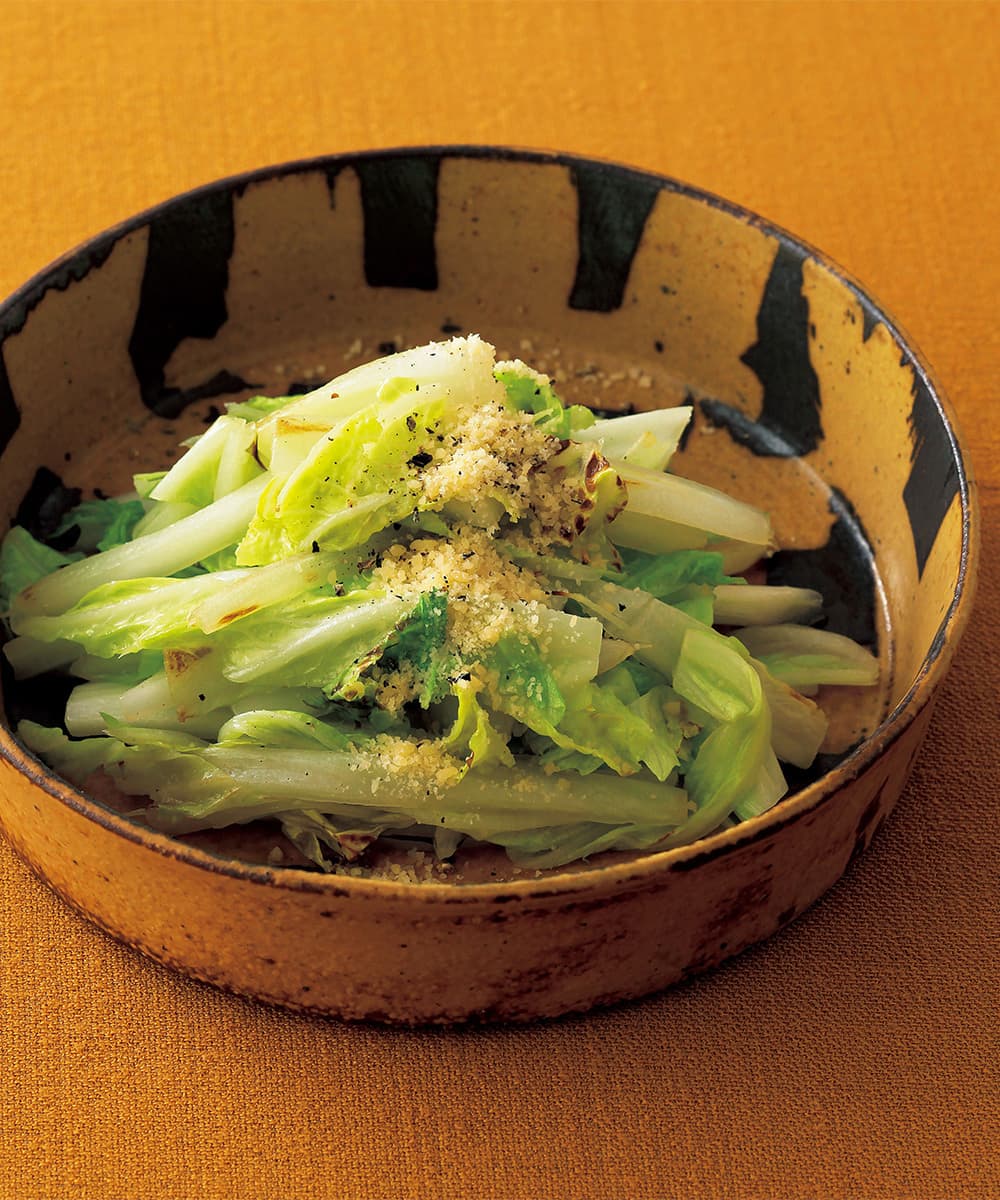 炒め白菜のチーズ風味サラダ