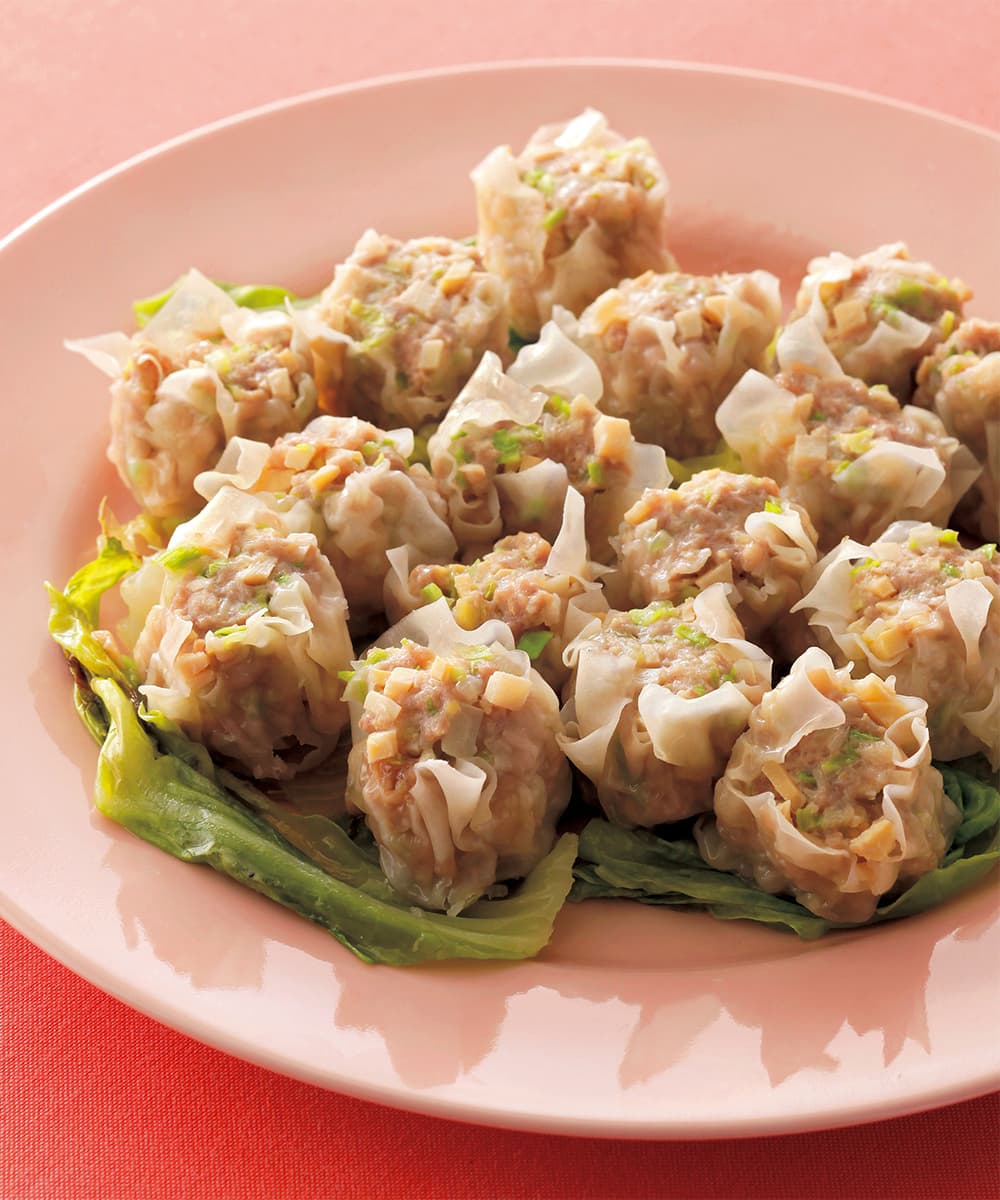 たけのことキャベツのシュウマイ