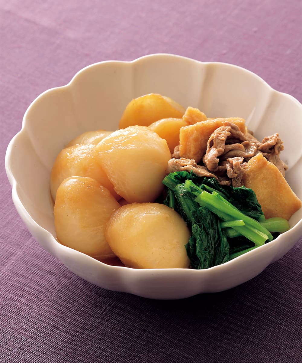 かぶと豚肉の和風煮