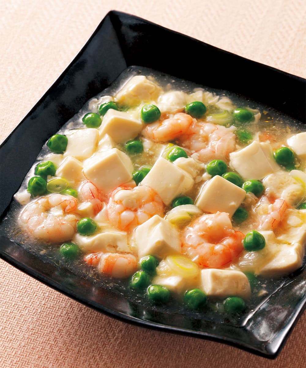 豆腐とえびのとろみ煮