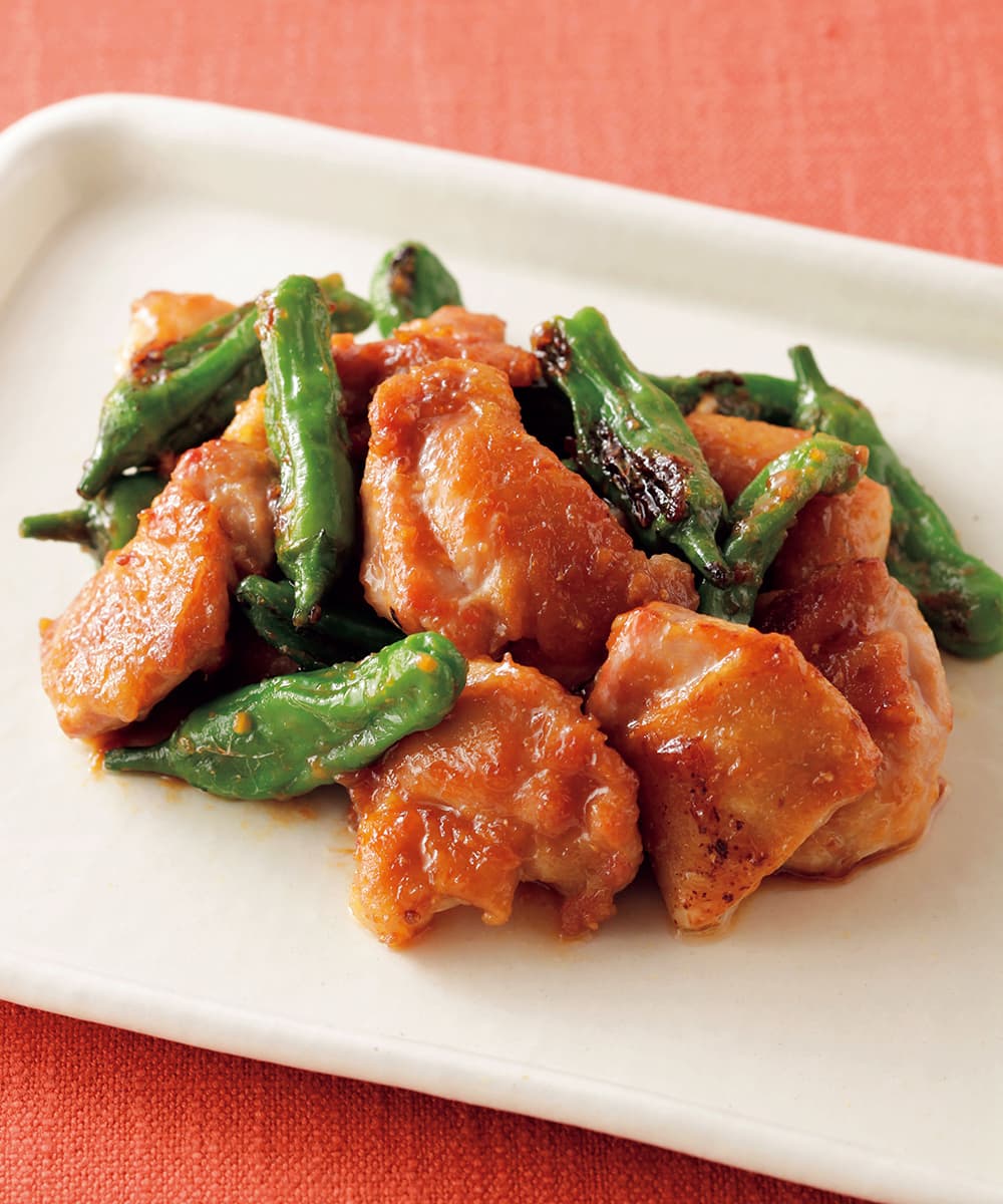 鶏肉のはちみつみそ照り焼き