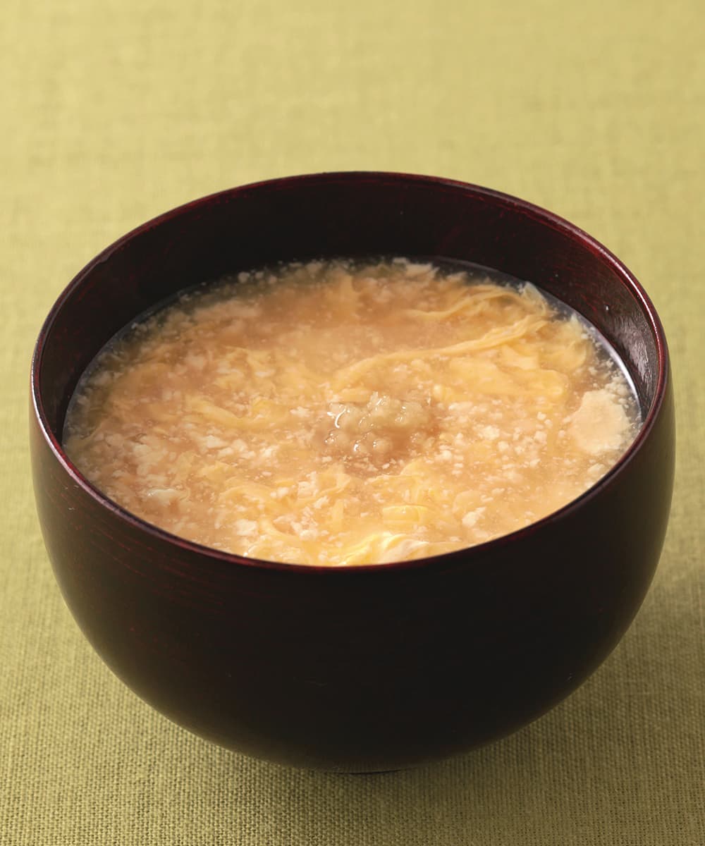 豆腐と卵のすまし汁