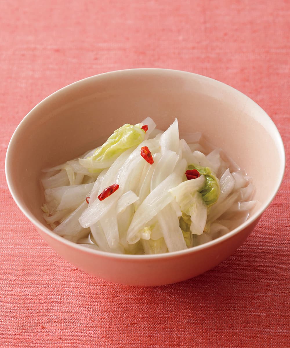 白菜の甘酢あえ