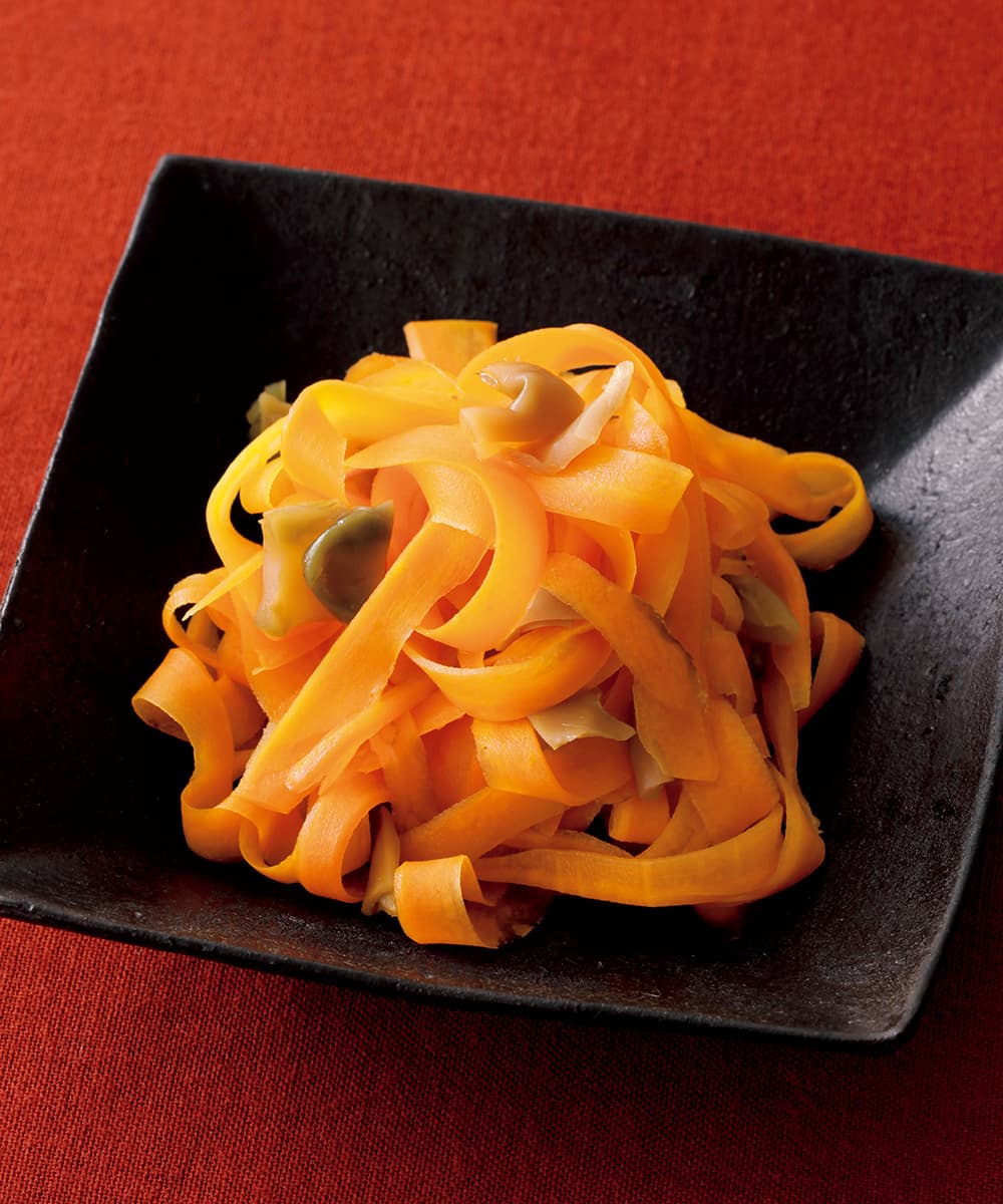 にんじんとザーサイの中華風あえもの