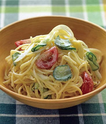 野菜のパスタサラダ