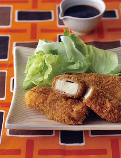 肉巻き豆腐フライ