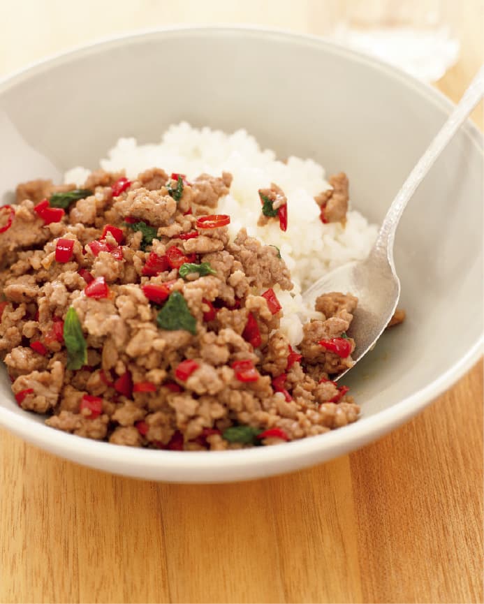タイ風そぼろご飯