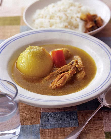 まるごと玉ねぎのスープカレー
