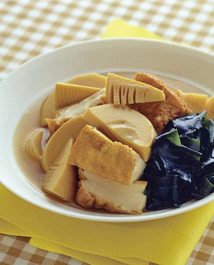 たけのこと厚揚げのあっさり煮