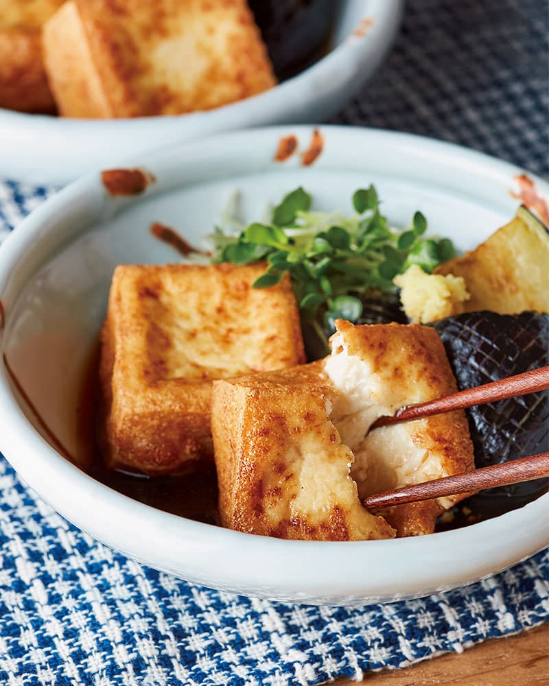 生揚げ風揚げだし豆腐