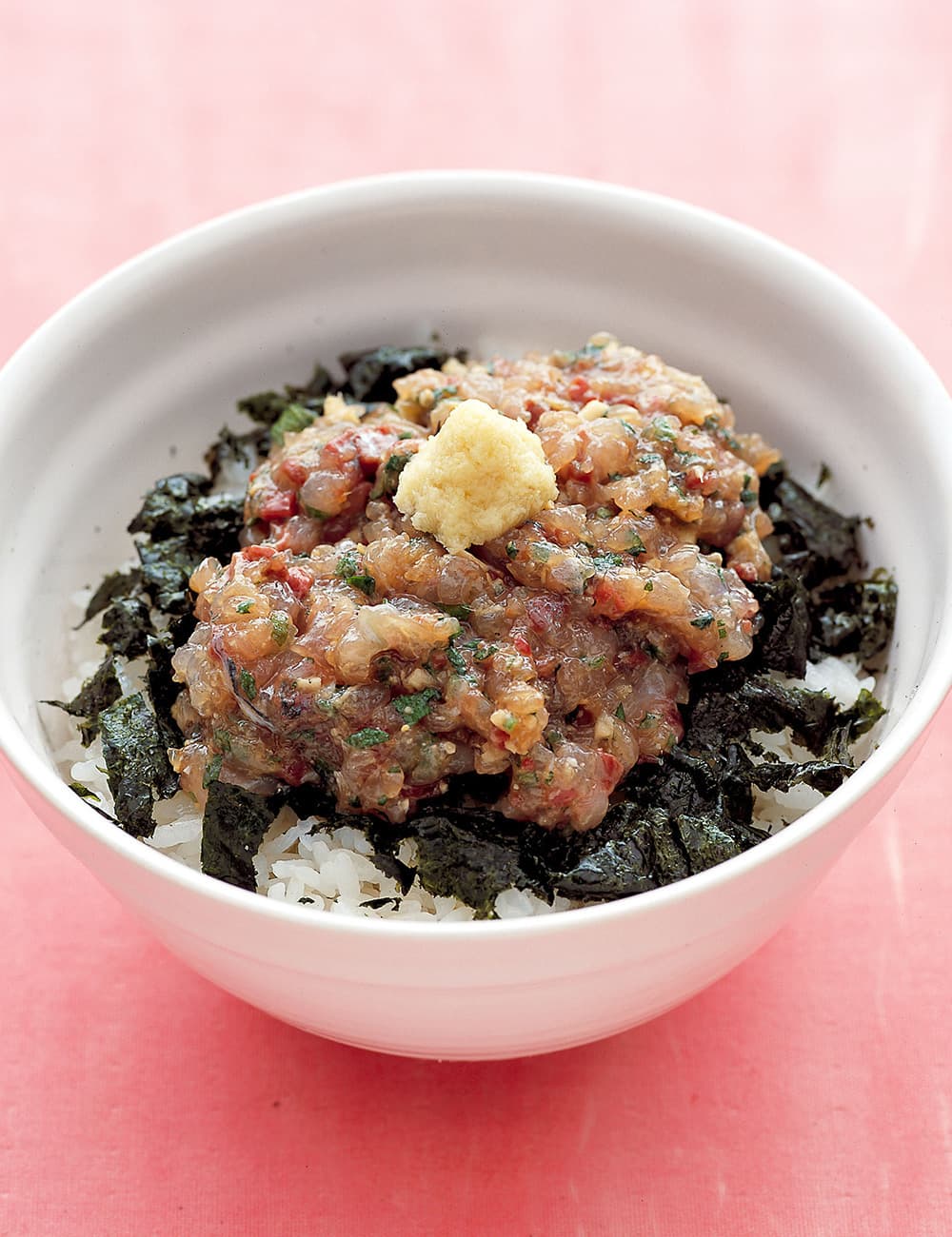 あじのみそたたき丼