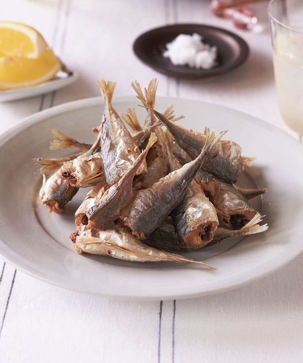 豆あじのから揚げ