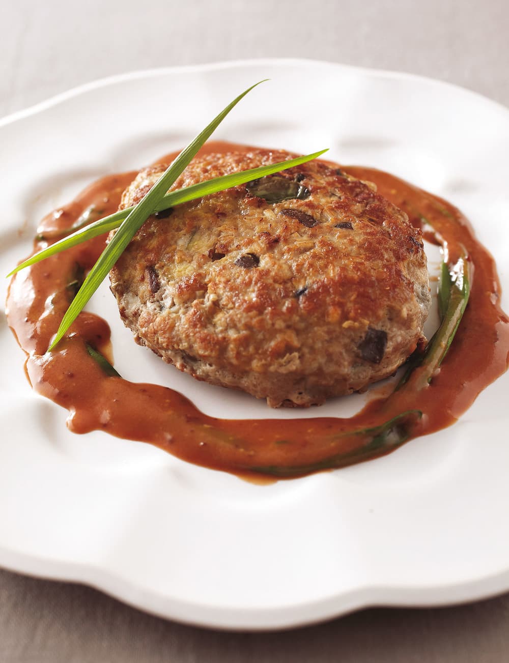 野菜たっぷりハンバーグ