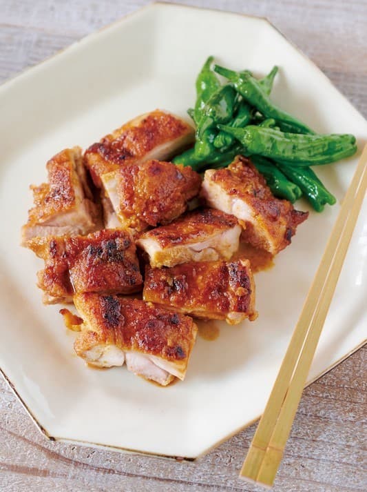 鶏肉のカレー照り焼き