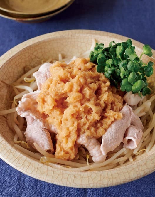 豚しゃぶのみそおろし