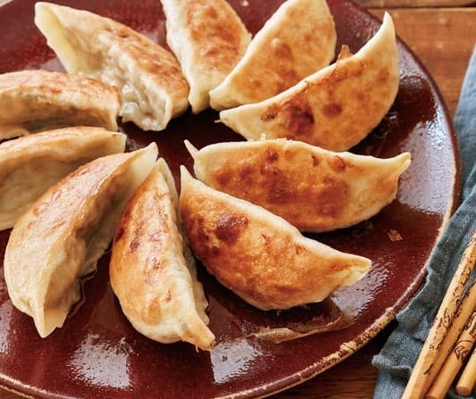 パリパリ！　皮から作る焼き餃子