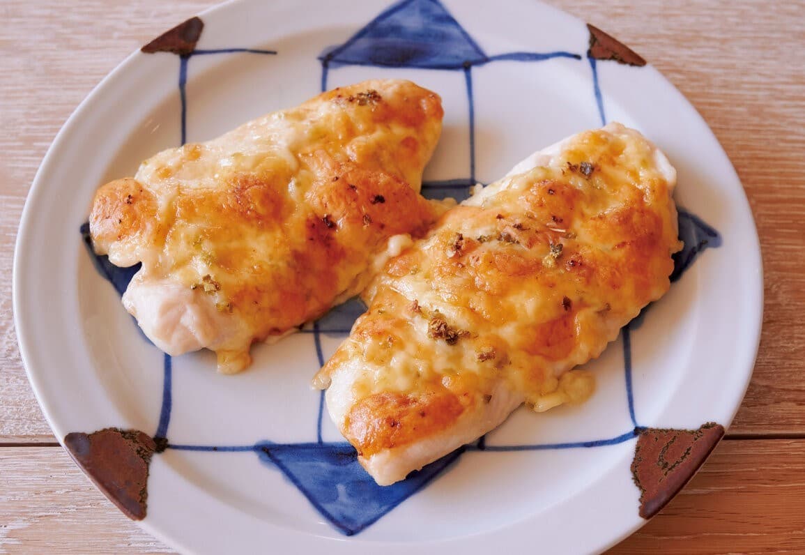 ささ身のゆずこしょうチーズ焼き