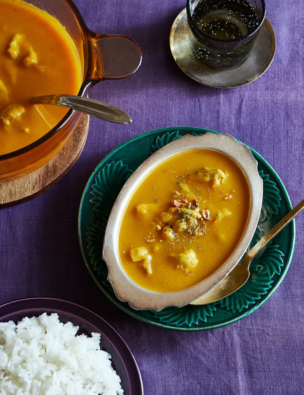 辛くないチキンカレー
