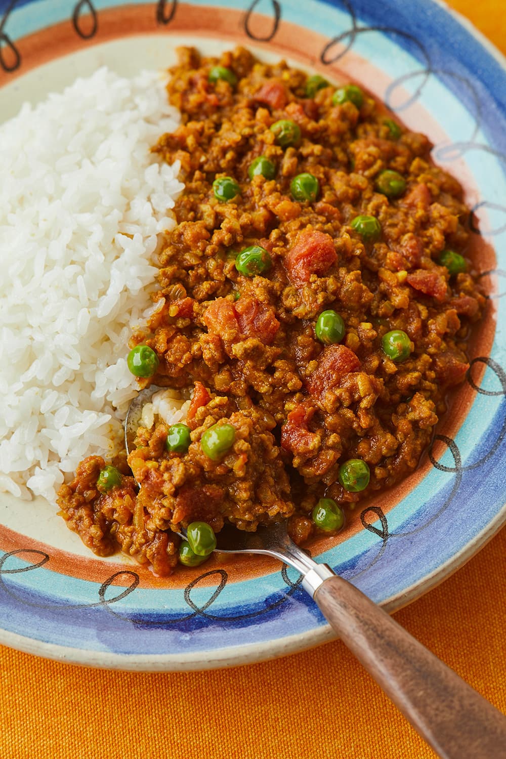 3種のスパイスのキーマカレー