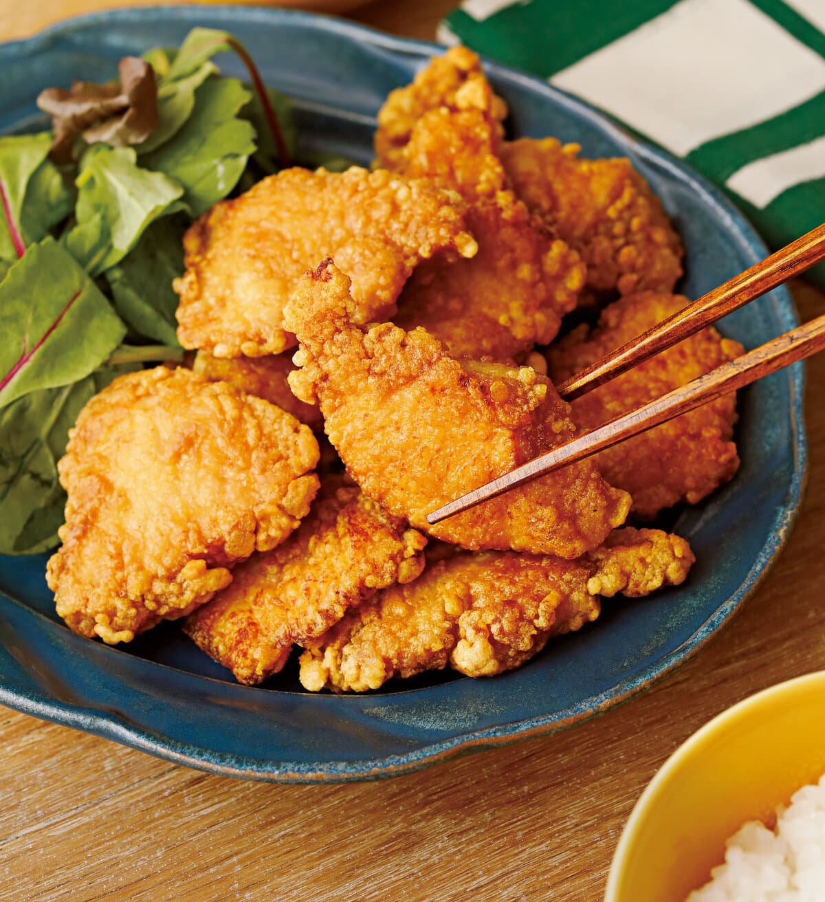 辛子じょうゆの鶏むねから揚げ