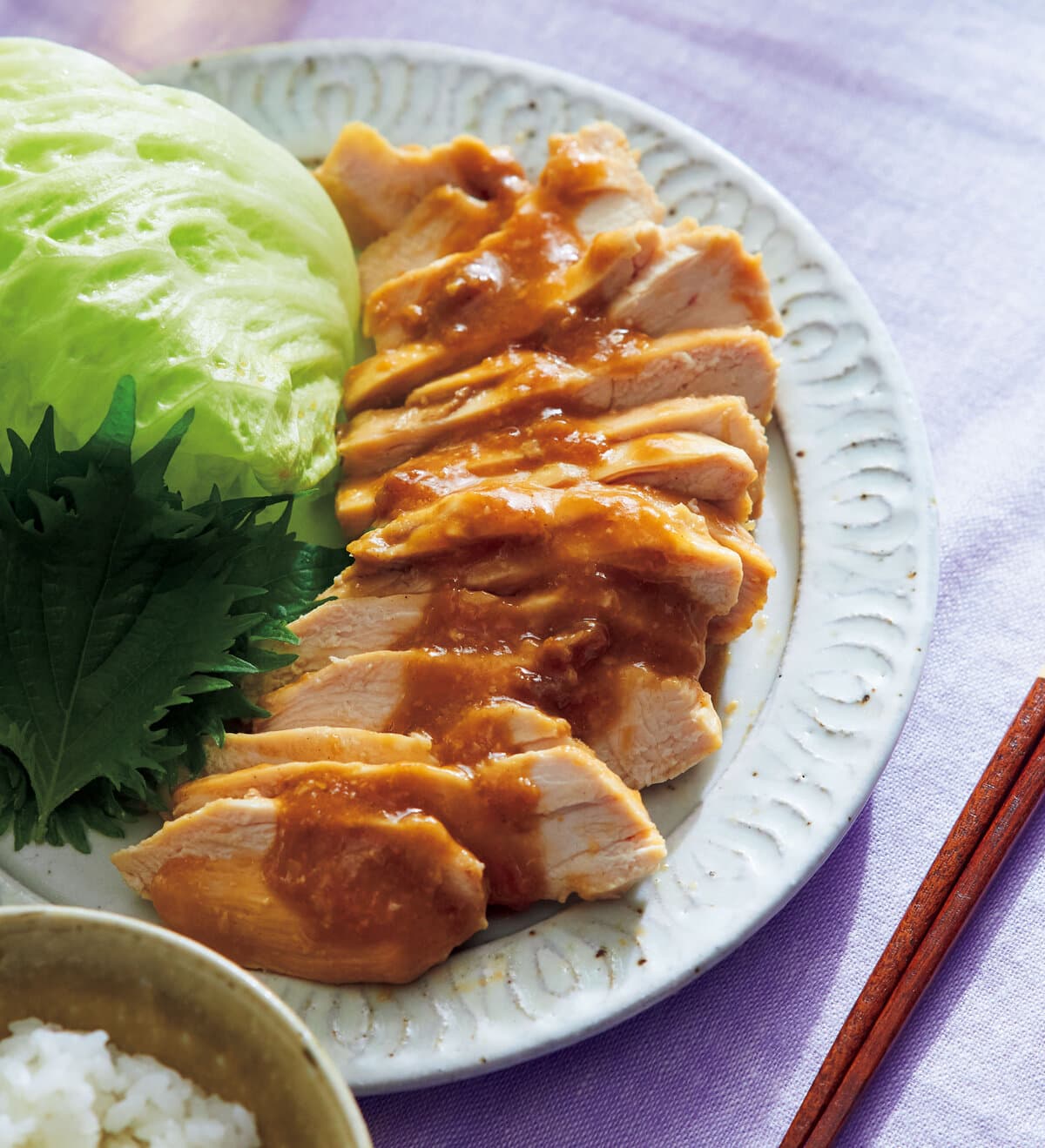 みそだれの鶏チャーシュー