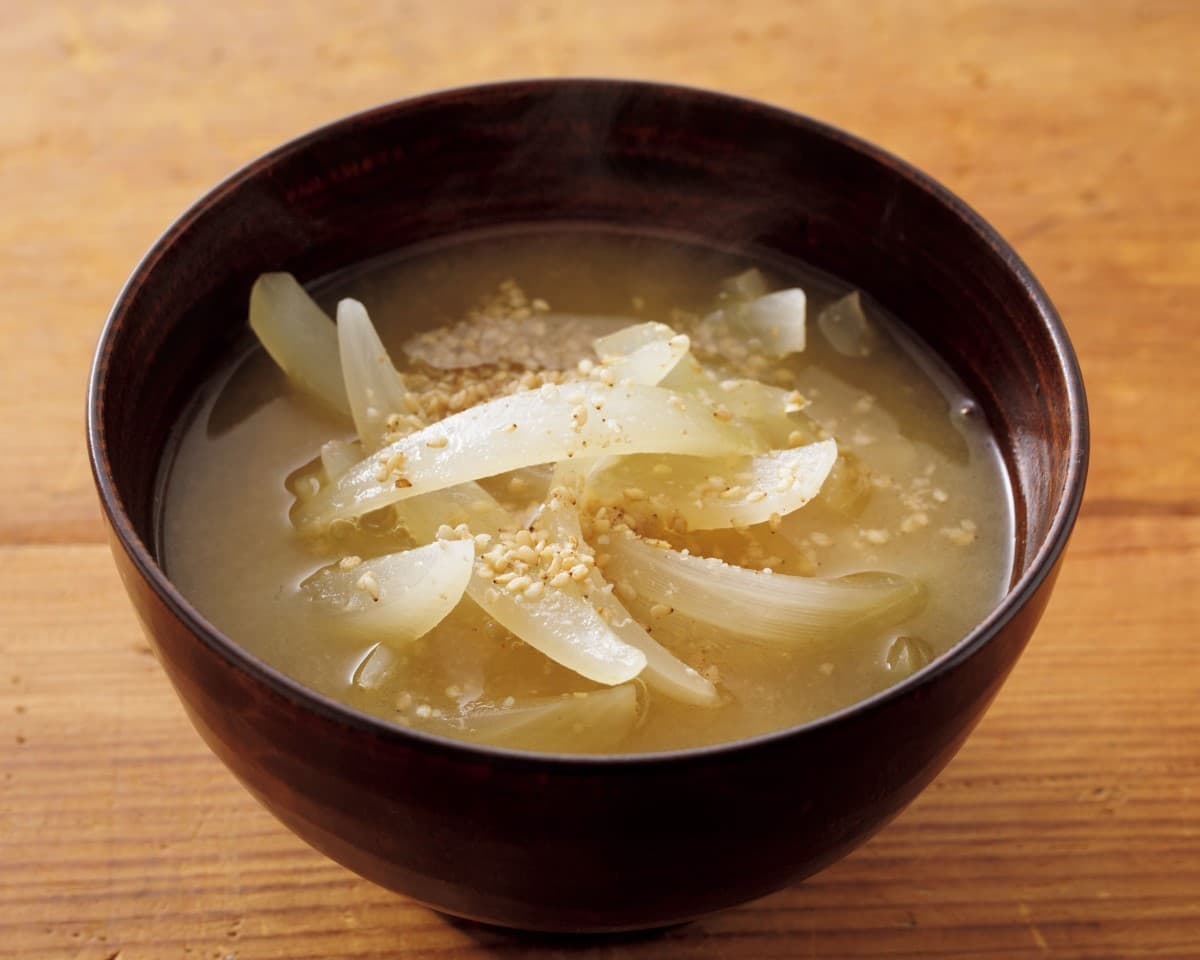 炒め玉ねぎのみそ汁