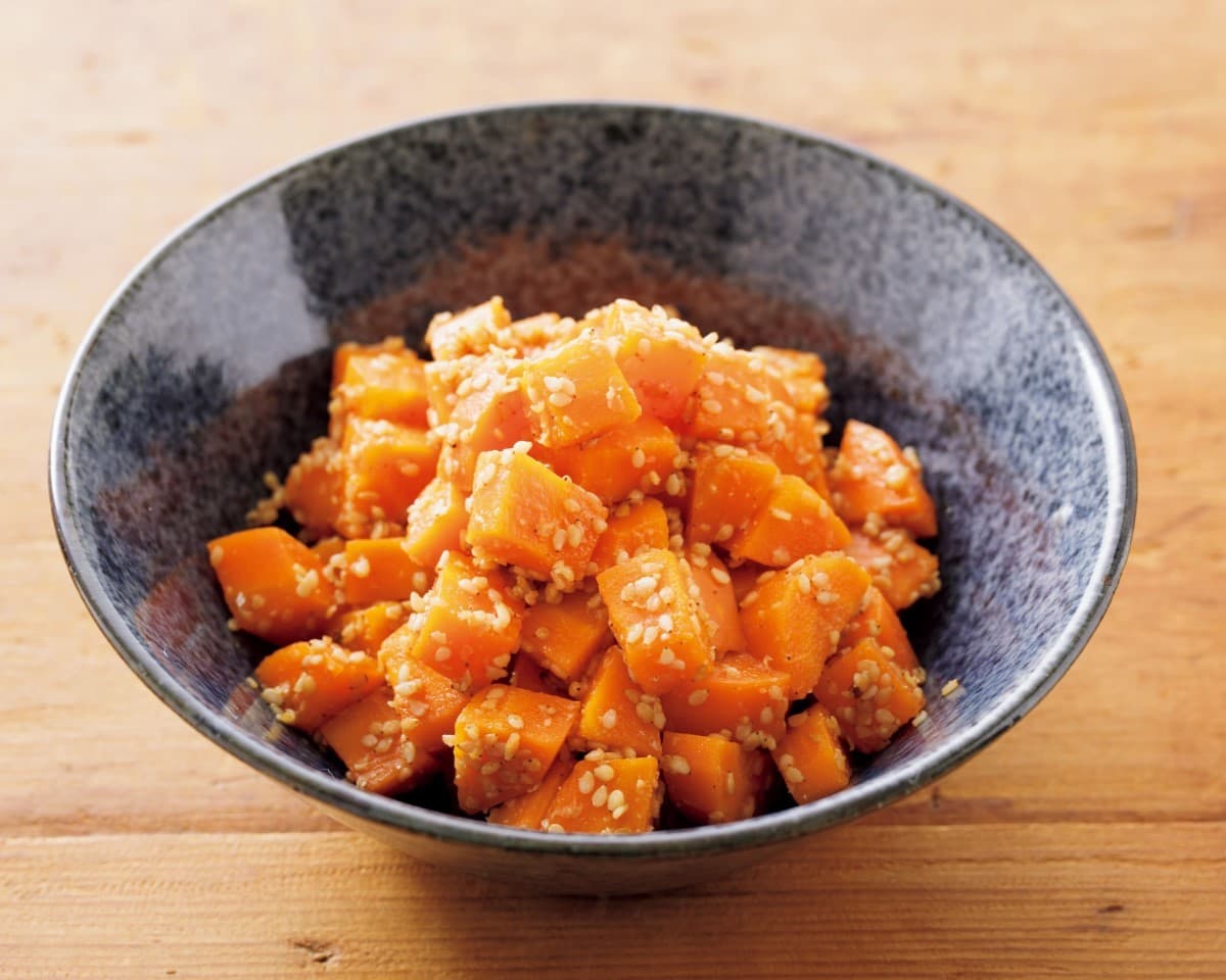 にんじんのごまあえ