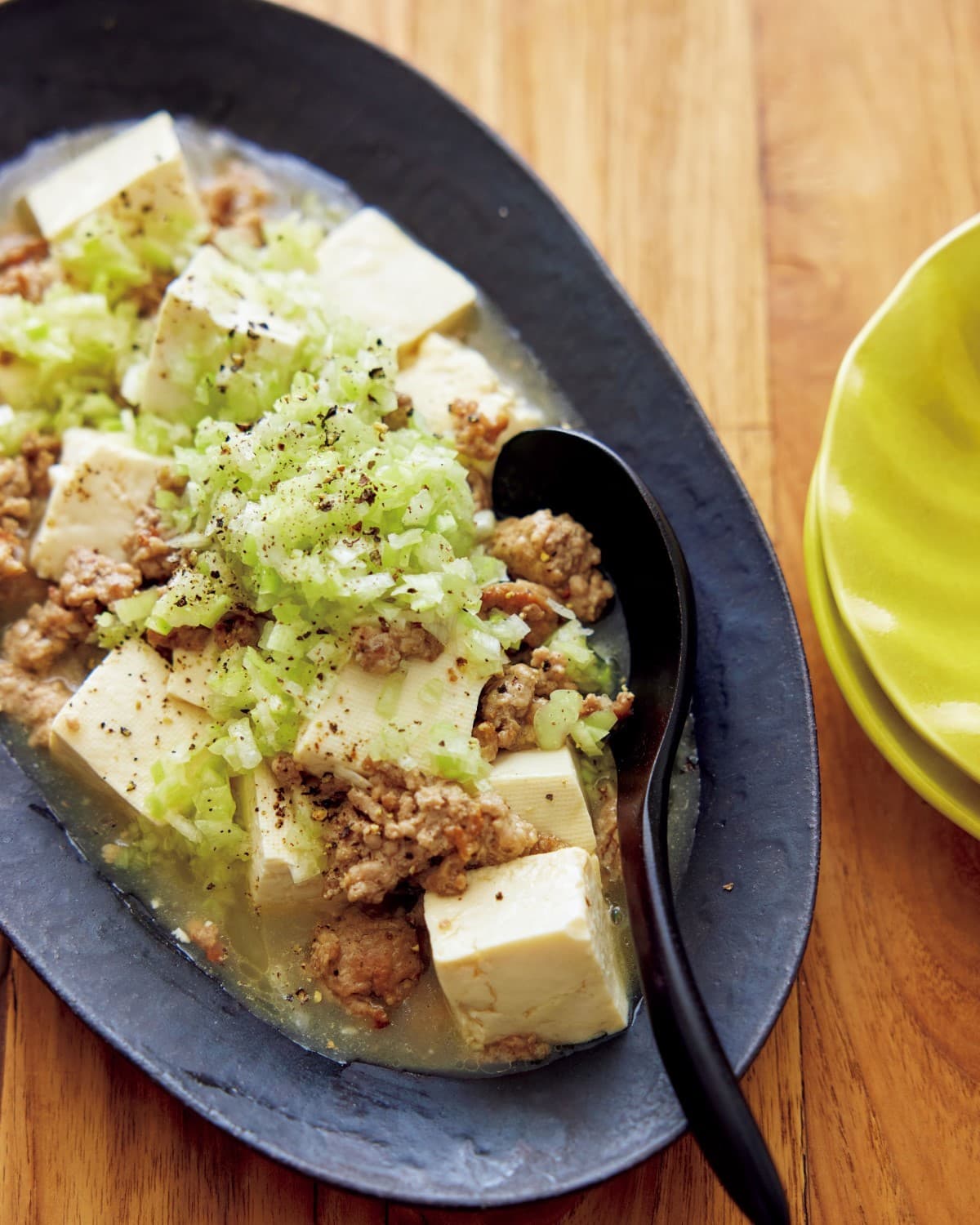 塩麻婆豆腐