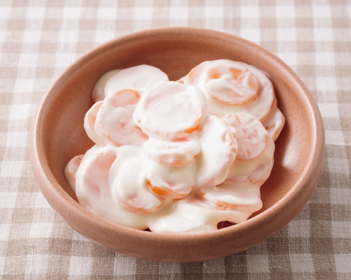 にんじんのクリームチーズあえ