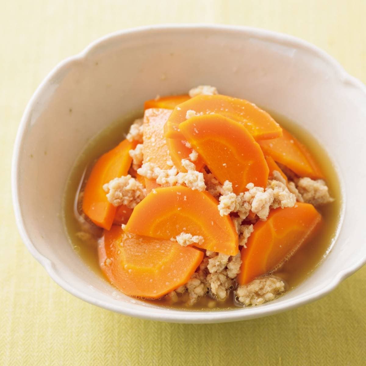 にんじんのそぼろ煮