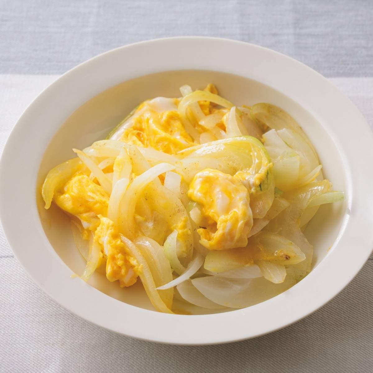玉ねぎの卵炒め