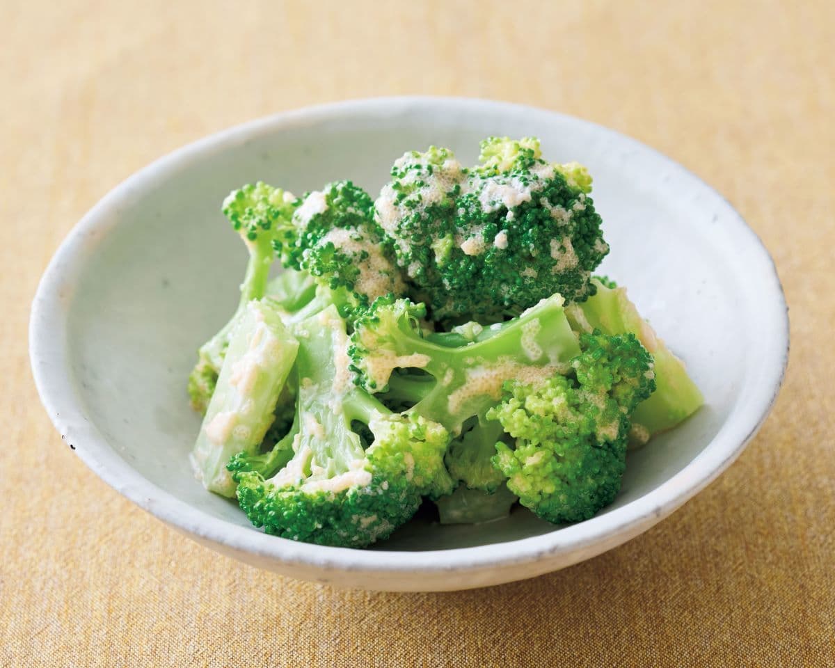 ブロッコリーのたらこマヨあえ