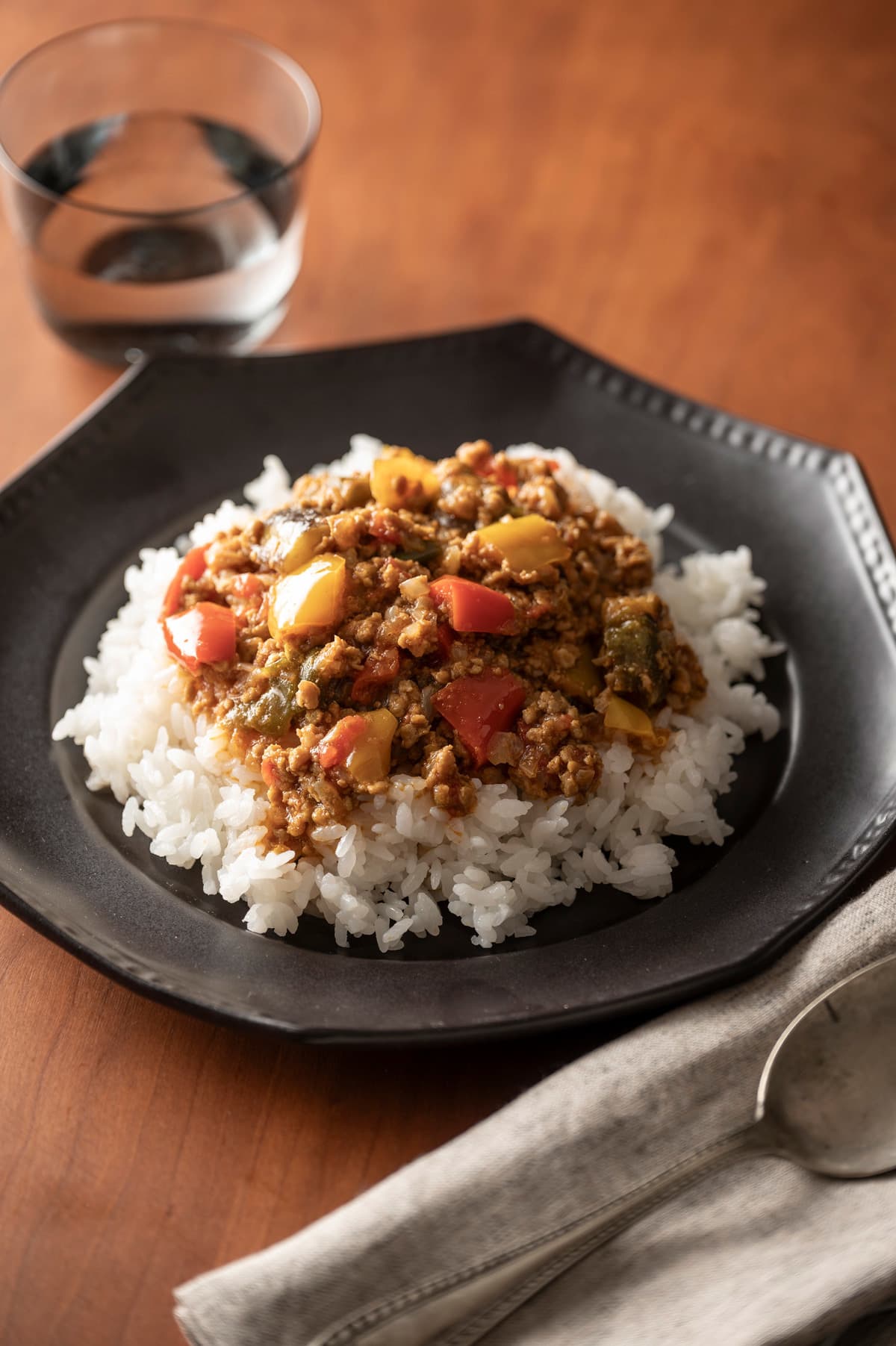 スパイス香る 彩りキーマカレー