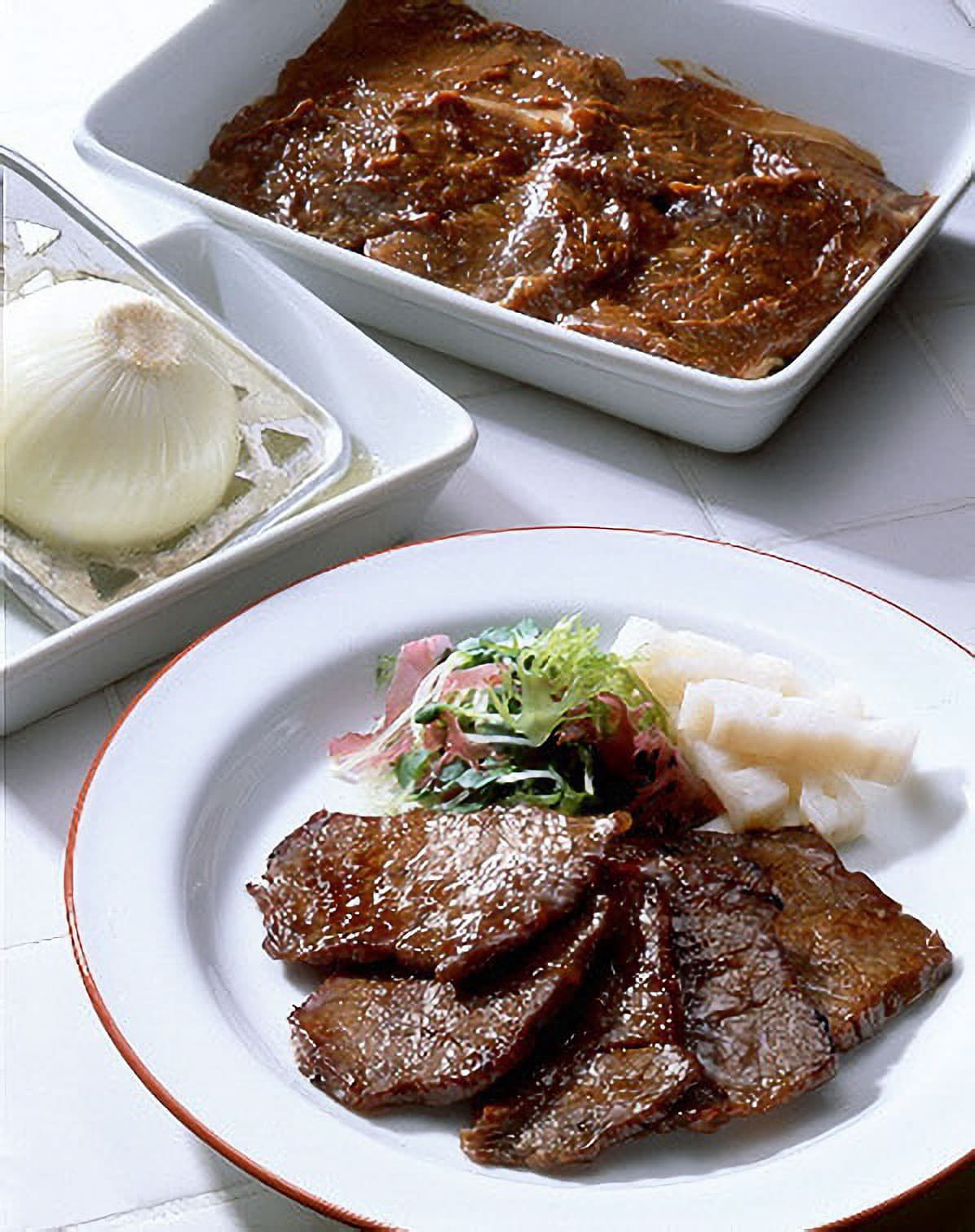 牛肉のみそ漬け