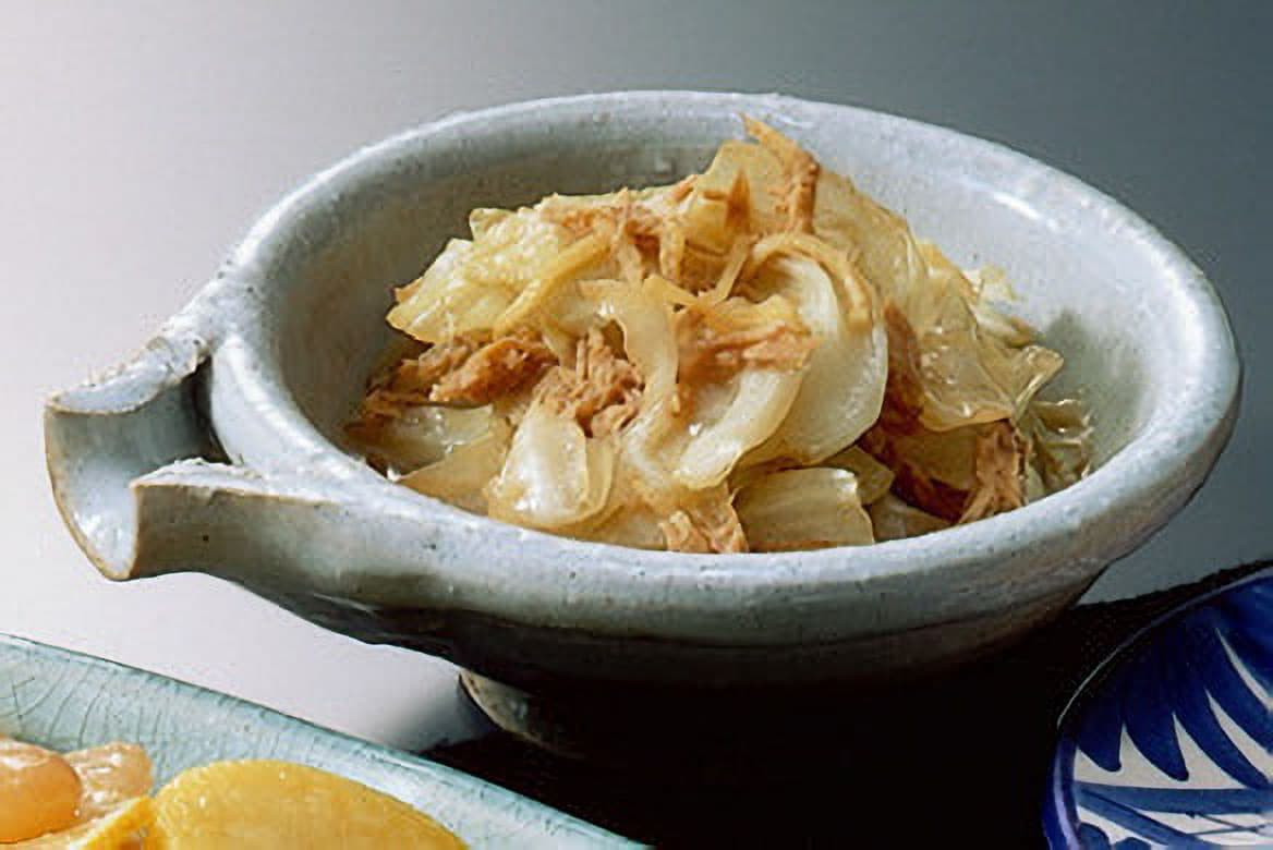 キャベツとツナの甘辛煮