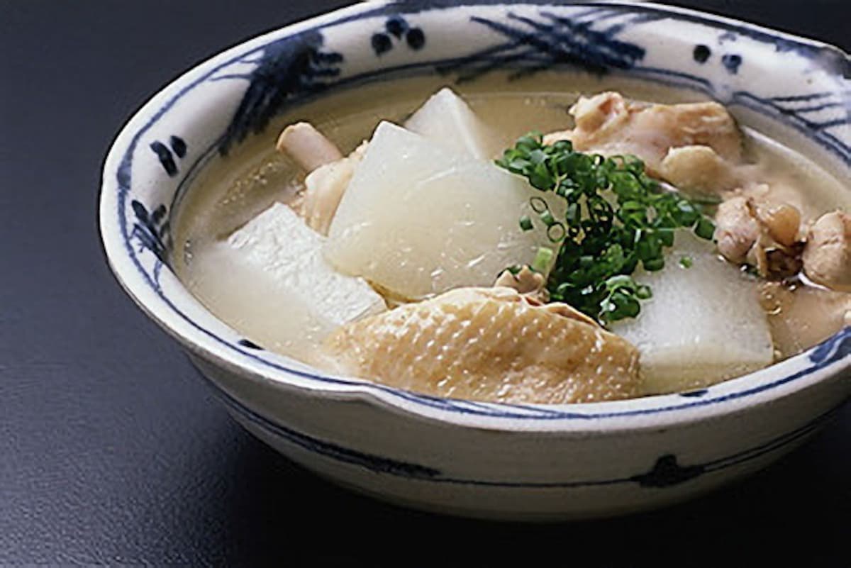 鶏肉と大根のスープ煮