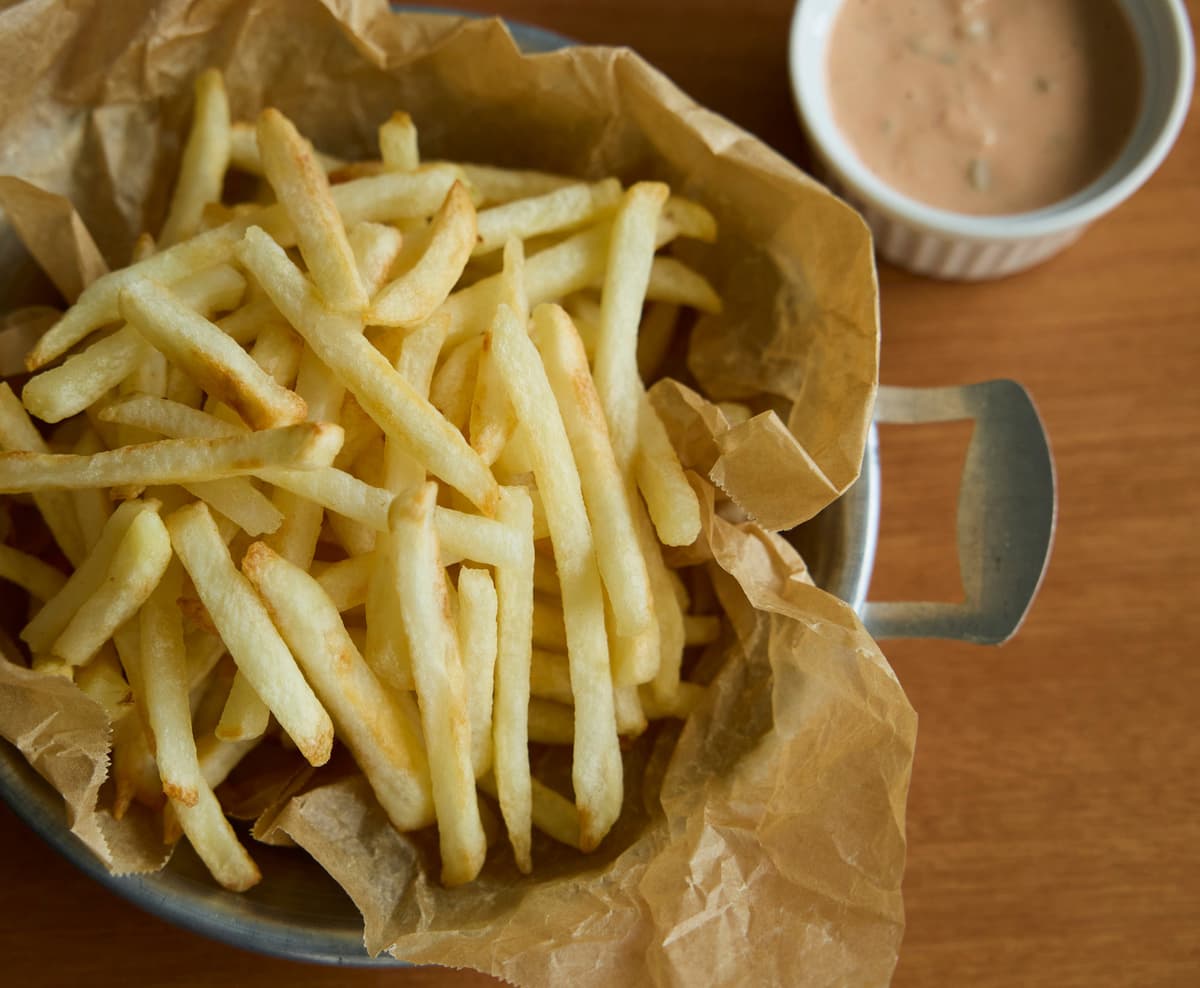 フライドポテト＆サウザンアイランドソース