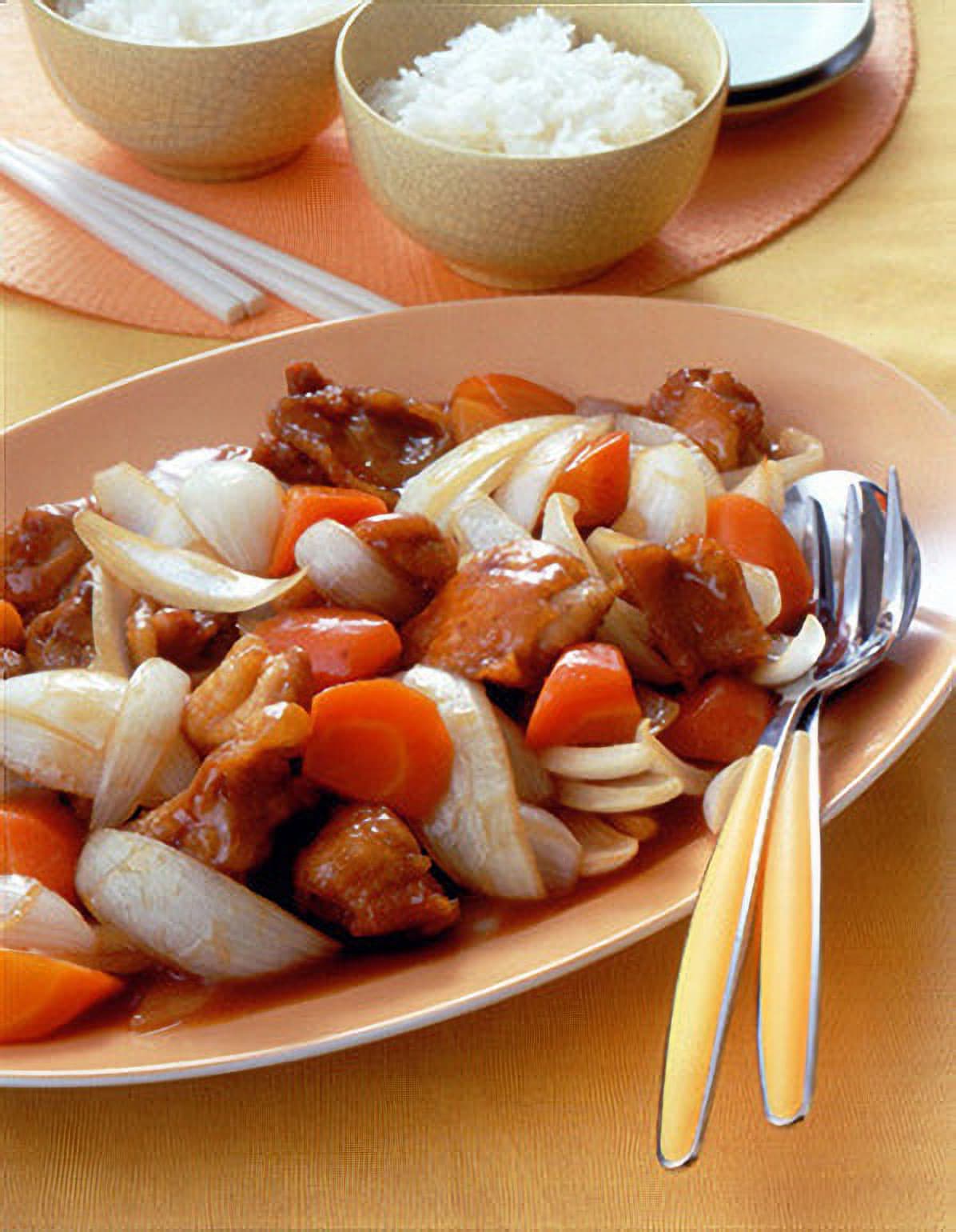 鶏肉の甘酢炒め