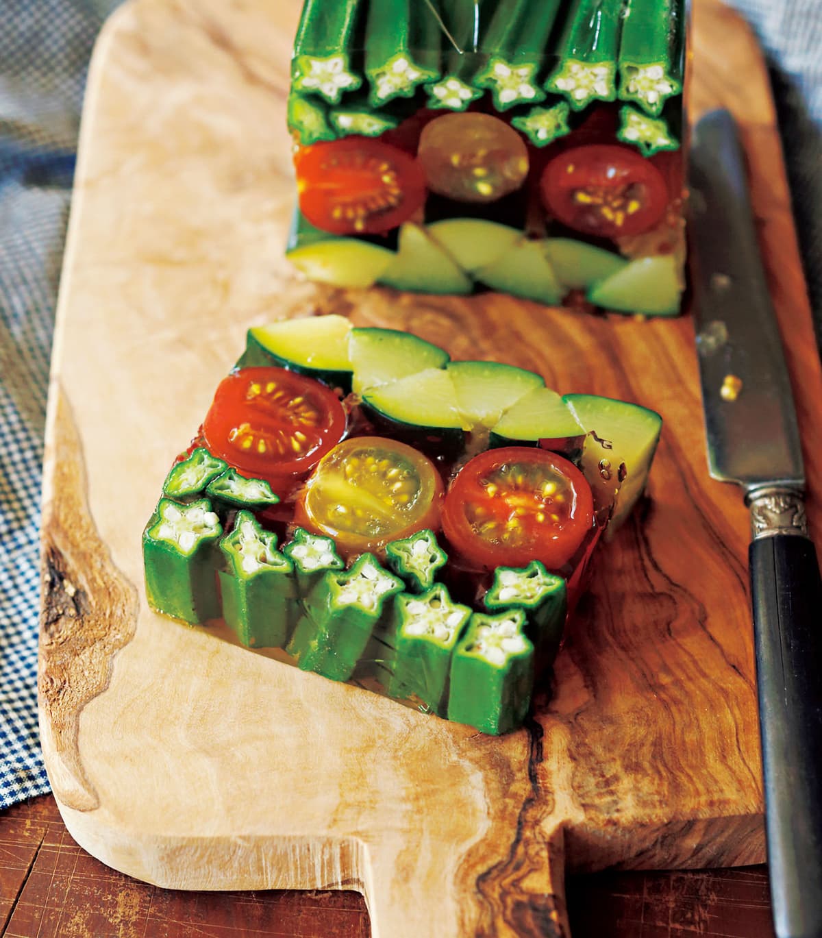 夏野菜の和風テリーヌ