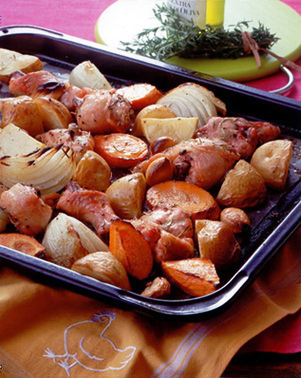 チキンと野菜のロースト