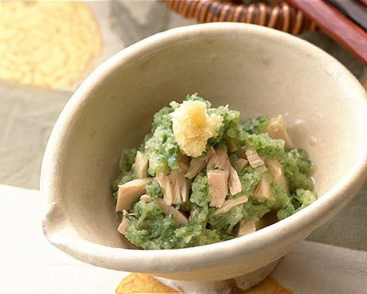 ツナのきゅうりおろしあえ