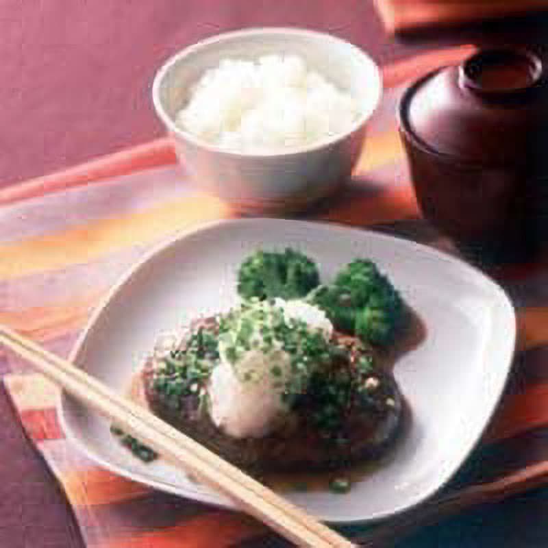 照り焼きソースの和風ハンバーグ