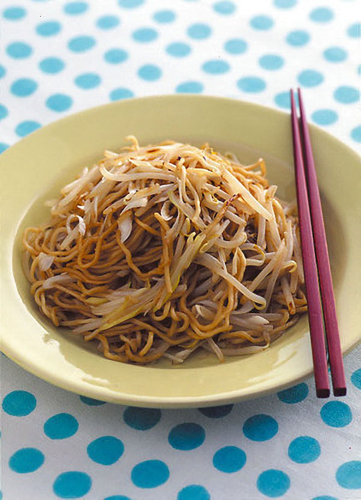 もやしたっぷり焼きそば