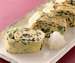 ひじき入り卵焼き